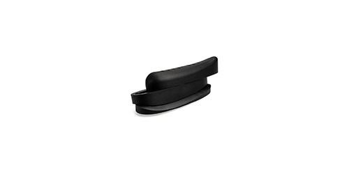 Der WOOX 2-Wege Recoil Pad bietet vertikale Anpassung, dämpft den Rückstoß und sorgt für optimale Schusspositionierung bei verschiedenen Körpergrößen.